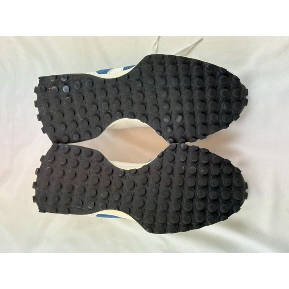 New Balance 327 Casual Women's Sneakers Shoes White Canvas Denim Sz W 8.5- M 7 - Picture 8 of 10